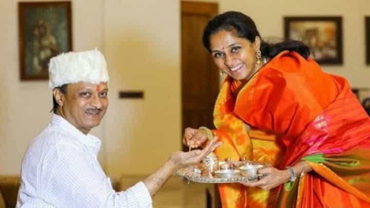 सुप्रिया सुळे घालणार अजितदादांना हार, खोचक टीका की खरंच करणार अभिनंदन? सुप्रिया सुळे घालणार अजितदादांना हार, खोचक टीका की खरंच करणार अभिनंदन?