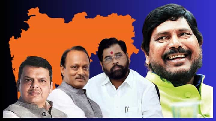 ते तिघेजण तोडीस तोड आणि जोडीस जोड, रामदास आठवले म्हणतात, 'कधी तरी आमचंही नाव घ्या...' ते तिघेजण तोडीस तोड आणि जोडीस जोड, रामदास आठवले म्हणतात, 'कधी तरी आमचंही नाव घ्या...'