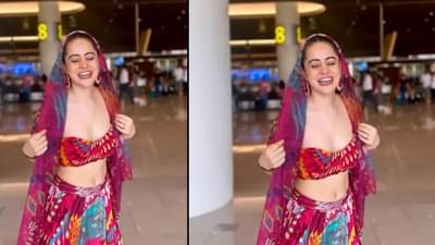 Uorfi Javed | उर्फी जावेद नवरात्री स्पेशल लूकमध्ये, अभिनेत्रीचे ते फोटो तूफान व्हायरल