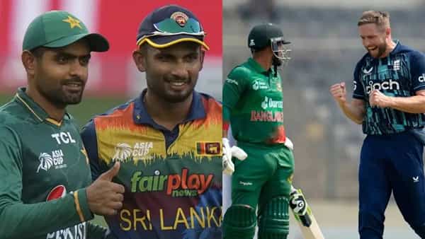 वनडे वर्ल्डकप स्पर्धेतील पहिला सामना इंग्लंड विरुद्ध बांगलादेश आणि दुसरा सामना पाकिस्तान विरुद्ध श्रीलंका यांच्यात झाला. या दोन्ही सामन्यात धावांचा वर्षाव झाला. तसेच काही विक्रम मोडीत निघाले तर काही रचले गेले.
