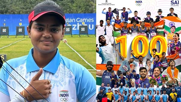 Asian Games : भारताने इतिहास घडवला ... आशियाई स्पर्धेत पदकांची शंभरी; किती सूवर्ण पदकं पटकावली?