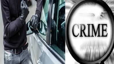 कार चोरायला गेला आणि स्वत:च आत अडकला ; लोकांनी मग असे हात साफ केले ना...