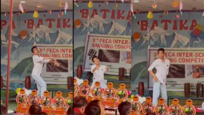 शाळेच्या गॅदरिंगमध्ये Besharam Rang वर मुलाचा जलवा! लोक म्हणाले, हमारा छोरा, छोरियों से कम है क्या…