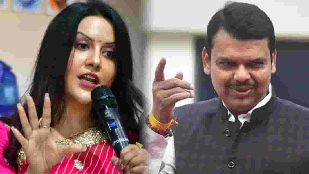 Amruta Fadnavis : नागपुरात गरबा महोत्सवाला अमृता फडणवीस यांनी घेतला उखाणा; म्हणाल्या, देवेंद्र सारखे रत्न...