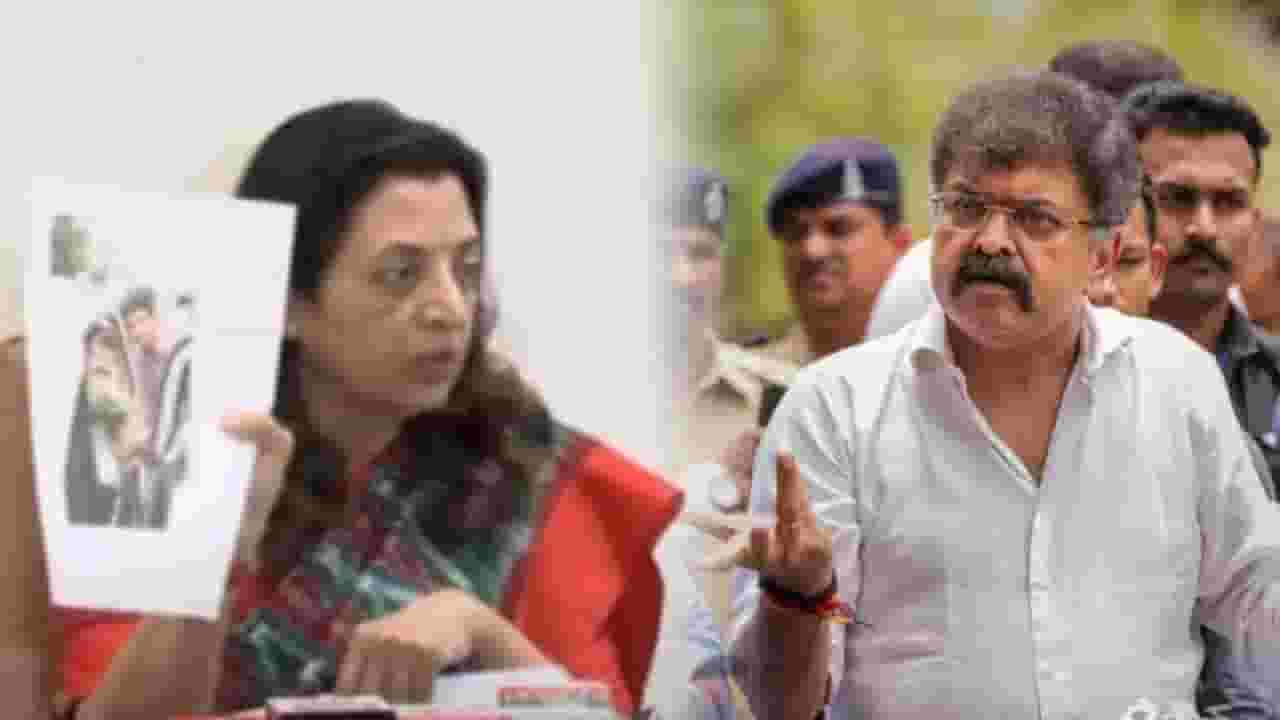 जितेंद्र आव्हाड यांचा ड्रग्ज तस्करांशी संबंध, भर पत्रकार परिषदेत फोटो दाखवत शिंदे गटाचा आरोप