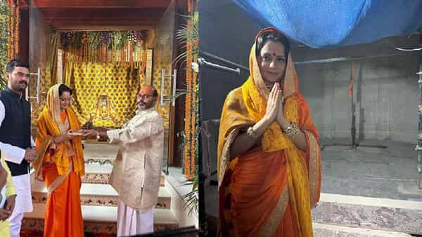 बाॅलिवूड अभिनेत्री कंगना राणावत ही कायमच चर्चेत असते. कंगना राणावत हिची सोशल मीडियावर जबरदस्त अशी फॅन फाॅलोइंग ही बघायला मिळते. कंगनाचा तेजस हा चित्रपट लवकरच प्रेक्षकांच्या भेटीला येईल.