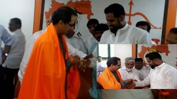 Drugs Mafia Lalit Patil | ड्रग्ज तस्कर ललित पाटील, उद्धव ठाकरे आणि दादा भुसे यांचा एकत्रित फोटो व्हायरल