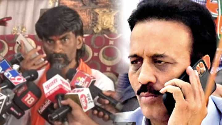 Manoj Jarange Patil : ... तुमच्याकडून ते पण होत नाही आरक्षण काय देणार? गिरीश महाजन यांचा जरांगे पाटील यांना फोन; काय झाली चर्चा? Manoj Jarange Patil : ... तुमच्याकडून ते पण होत नाही आरक्षण काय देणार? गिरीश महाजन यांचा जरांगे पाटील यांना फोन; काय झाली चर्चा?