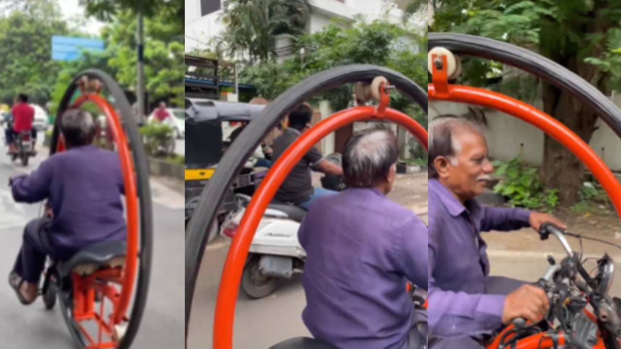 Desi Jugaad | अशी गाडी तुम्ही कधीच पाहिली नसावी, गुजरातमधील व्हिडीओ व्हायरल!