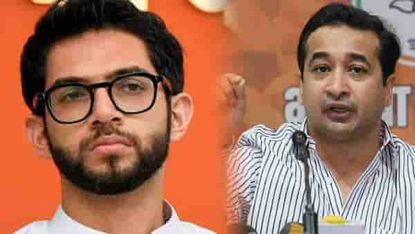 Nitesh Rane यांचं थेट आव्हान, ‘हिंमत असेल तर आदित्य ठाकरे यांनी…’