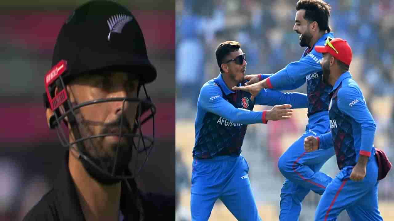 NZ VS AFG | अवघ्या 1 धावात 3 विकेट्स, न्यूझीलंडची अफगाणिस्तानसमोर दुर्दशा, पाहा व्हीडिओ