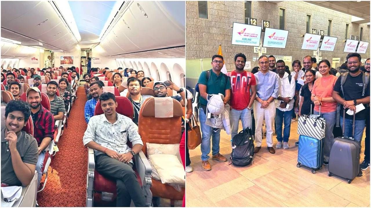 Operation Ajay : 'ऑपरेशन अजय'.... इस्रायलमध्ये अडकलेले 212 भारतीय परतले; अजून इतके भारतीय अडकले Operation Ajay : 'ऑपरेशन अजय'.... इस्रायलमध्ये अडकलेले 212 भारतीय परतले; अजून इतके भारतीय अडकले