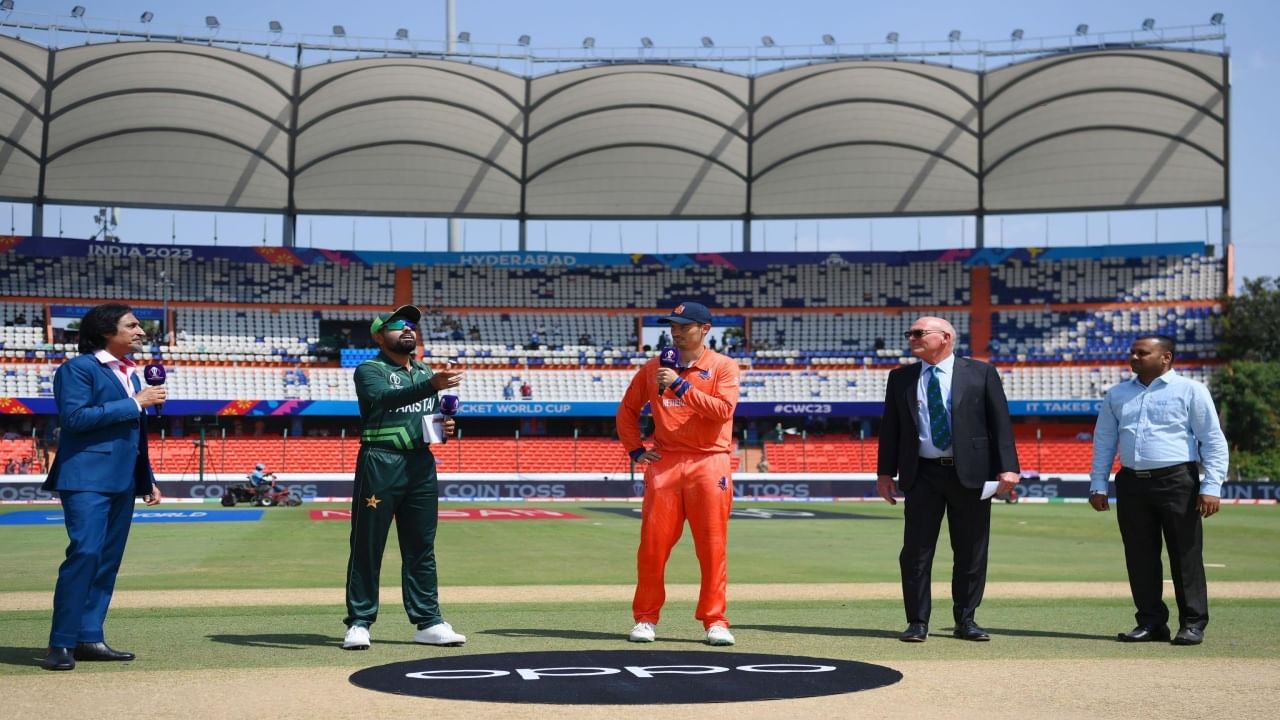 CWC 2023 PAK vs NED | नेदरलँड्सने टॉस जिंकला, पाकिस्तान विरुद्ध प्लेईंग ईलेव्हनमध्ये कोण?