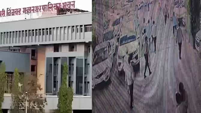 Pimpri-Chinchwad : भाजपाच्या माजी नगरसेविकेच्या पतीचा राडा, बिल्डरला बेदम मारहाण