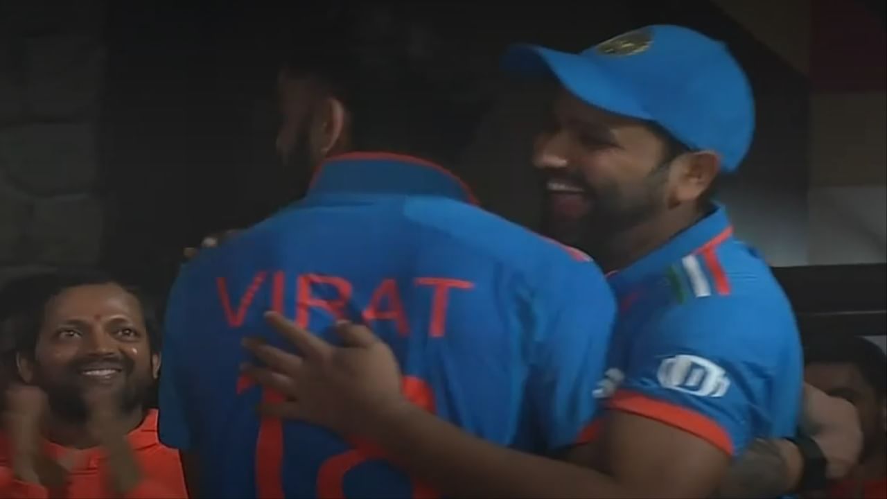 IND vs NZ | रोहित-विराट विजयानंतर भावूक, एकमेकांना घट्ट मिठी, फोटो व्हायरल