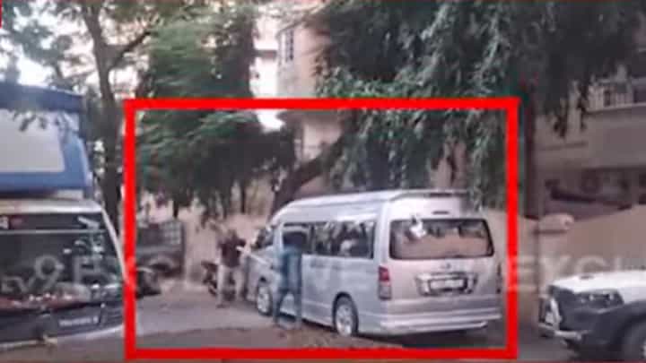 Gunaratna Sadavarte : मराठा तरुण आक्रमक, गुणरत्न सदावर्ते यांच्या गाड्यांची तोडफोड Gunaratna Sadavarte : मराठा तरुण आक्रमक, गुणरत्न सदावर्ते यांच्या गाड्यांची तोडफोड