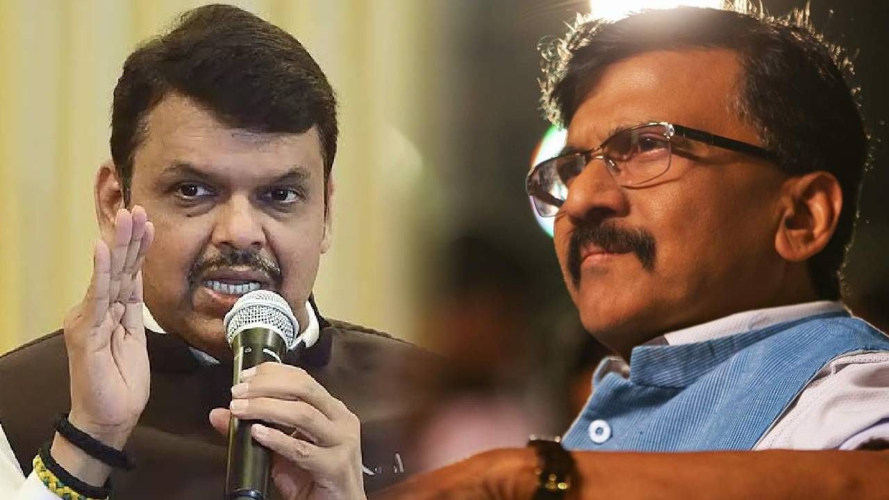 Sanjay Raut : अजित पवार यांच्यावर केलेल्या 'त्या' आरोपांनंतर संजय राऊत यांचा देवेंद्र फडणवीस यांना थेट सवाल