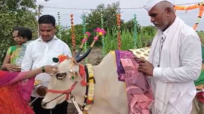 Solapur News | एक असंही Baby Shower, शेतकऱ्याकडून लाडक्या सुंदरीचं डोहाळे जेवण