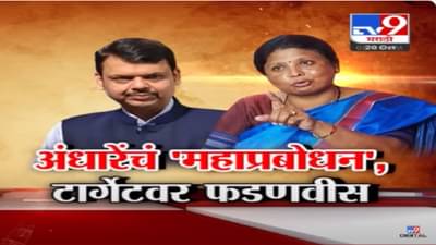 सुषमा अंधारे यांची जीभ घसरली; राणे, सदावर्ते, कंबोज अन् राणा हे नेते नाहीत, तर…., फडणवीस यांनाही कलं टार्गेट