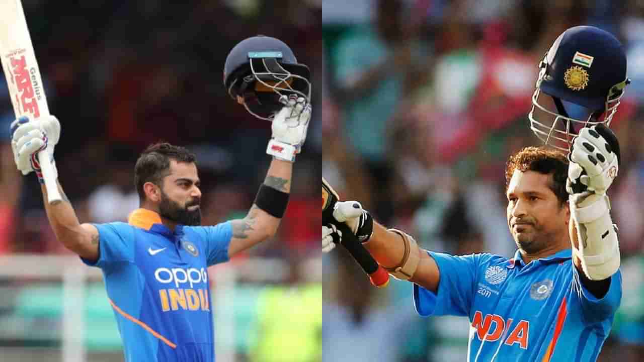 Virat Kohli has a chance to break Sachin's world record in ICC World Cup 2023