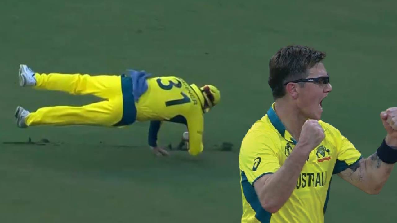 AUS vs SL : डेविड वॉर्नरने ऑस्ट्रेलियाची लाज राखली, दोन अप्रतिम झेल घेत मागच्या जखमांवर घातली फुंकर AUS vs SL : डेविड वॉर्नरने ऑस्ट्रेलियाची लाज राखली, दोन अप्रतिम झेल घेत मागच्या जखमांवर घातली फुंकर