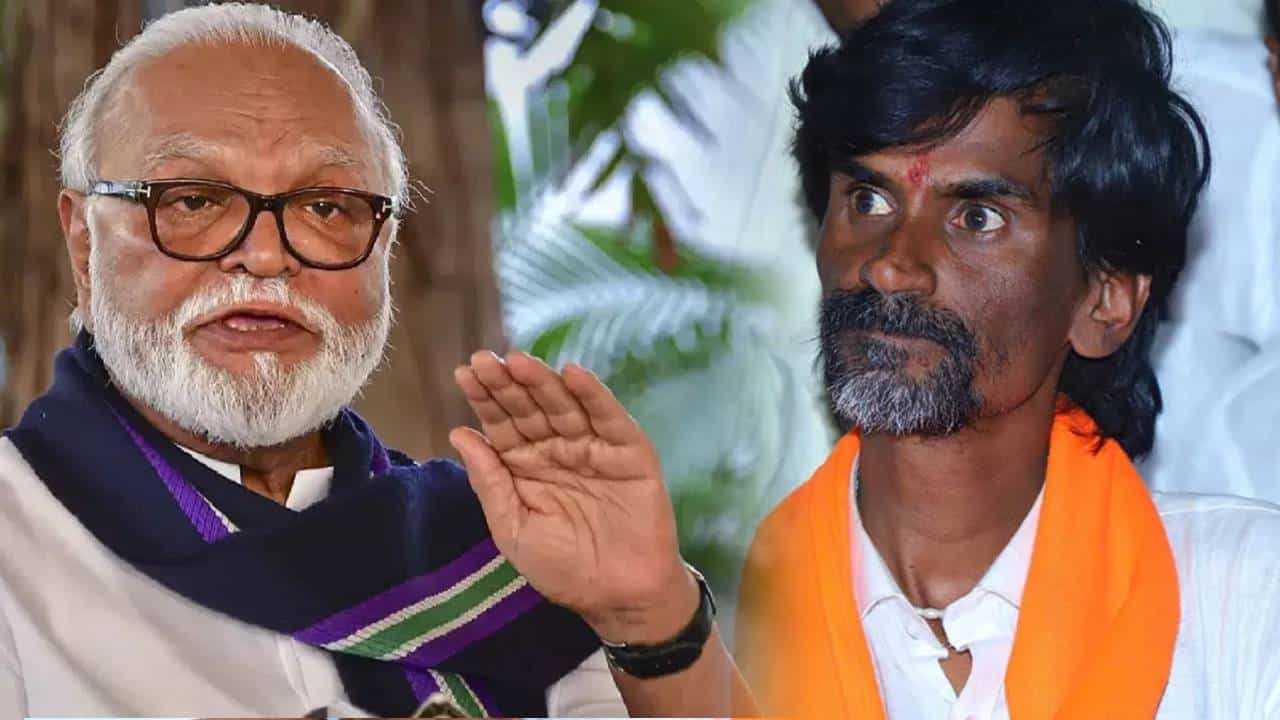 आधी छगन भुजबळ यांच्यावर सडकून टीका, आता माघार; मनोज जरांगे पाटलांकडून 'तो' शब्द मागे