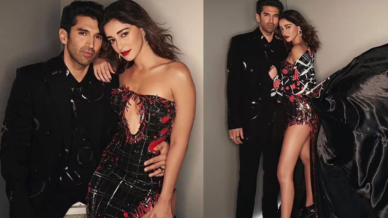 पार्टी सारा अली खानची, चर्चा फक्त अनन्या पांडे आणि आदित्य रॉय कपूरची, 'ते' फोटो व्हायरल, वाचा काय घडले?