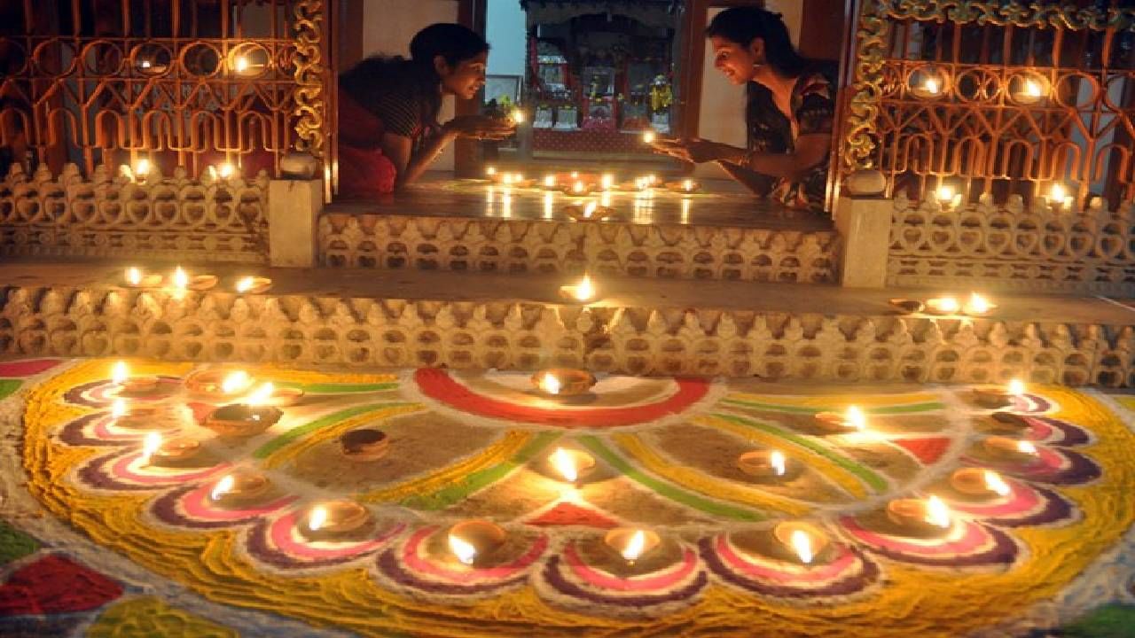 Diwali celebration in Gujrat