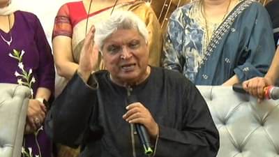 आजपासून म्हणा... जय...: मनसेच्या स्टेजवर जावेद अख्तर यांचा कोणता नारा?