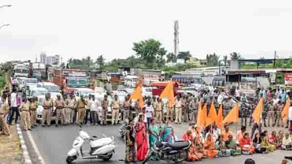 बीडला आंदोलनाची सर्वाधिक झळ, जीवे मारण्याच्या प्रयत्नाचे सात गुन्हे दाखल