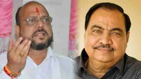 एकनाथ खडसे यांच्या प्रकृतीसाठी शिवसेना नेत्यानं काय केली प्रार्थना?