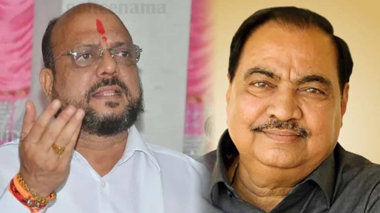 एकनाथ खडसे यांच्या प्रकृतीसाठी शिवसेना नेत्यानं काय केली प्रार्थना?