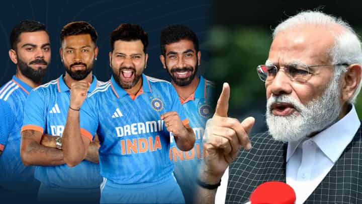 World Cup 2023 Final सामन्यापूर्वी पंतप्रधान मोदी यांचं ट्वीट... टीम इंडियाला दिल्या स्पेशल शुभेच्छा World Cup 2023 Final सामन्यापूर्वी पंतप्रधान मोदी यांचं ट्वीट... टीम इंडियाला दिल्या स्पेशल शुभेच्छा