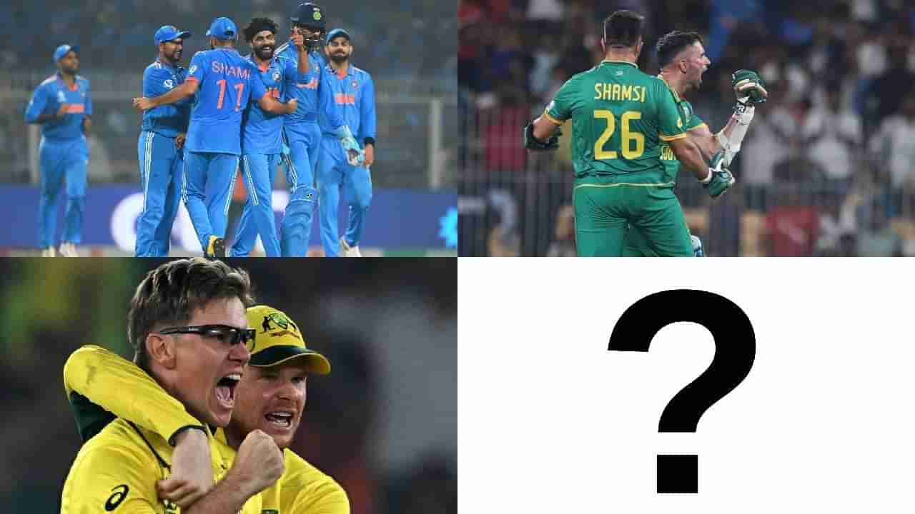 World Cup 2023, Point Table :  उपांत्य फेरीत ऑस्ट्रेलिया विरुद्ध दक्षिण अफ्रिका, भारतासमोर कोणाचं आव्हान?