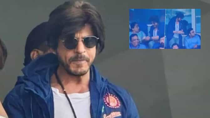 World Cup मॅचदरम्यान शाहरुखने आशा भोसलेंसाठी जे केलं, ते पाहून चाहत्यांकडून कौतुकाच वर्षाव