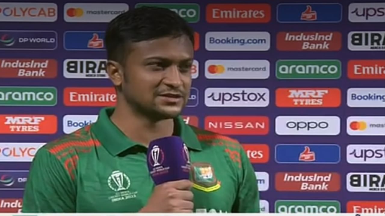 Shakib Al Hasan अँजेलो मॅथ्यूज प्रकरणावर काय म्हणाला?