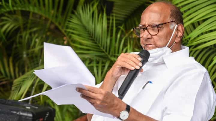 Sharad Pawar : जगाला माहिती आहे..., व्हायरल होणाऱ्या 'त्या' दाखल्यावर शरद पवार यांचं स्पष्टीकरण Sharad Pawar : जगाला माहिती आहे..., व्हायरल होणाऱ्या 'त्या' दाखल्यावर शरद पवार यांचं स्पष्टीकरण
