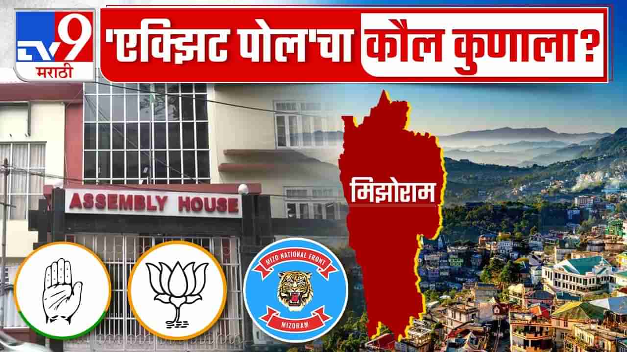 Mizoram Election Exit Poll Result : सत्ताधारी एमएनएफ आणि जेपीएममध्ये टक्कर