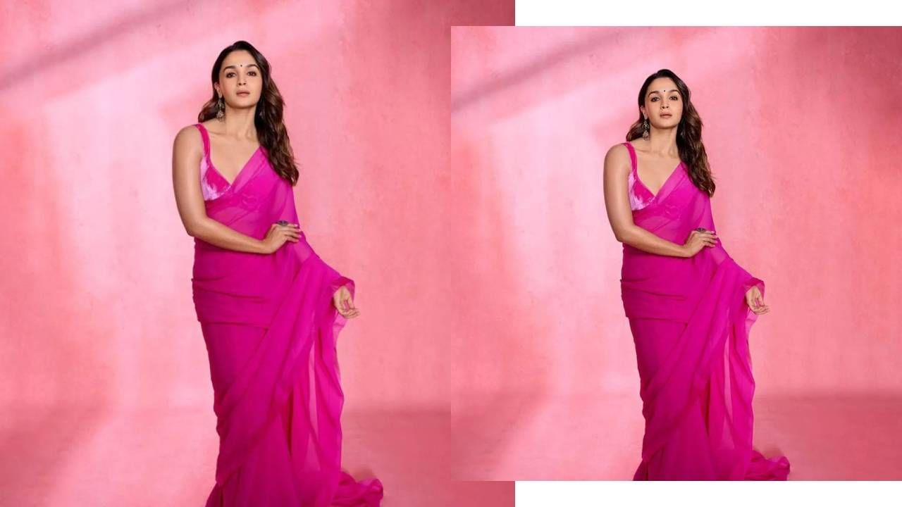 आलिया भट दिसायला सुंदर आणि तिचे अनेक चाहते आहे. ती नेहमीच वेगवेगळ्या लुक्स मध्ये दिसते. हा तिचा लूक सुद्धा तुम्ही दिवाळीसाठी ट्राय करू शकता. प्रिंटेड स्लीव्हलेस ब्लाऊज आणि पिंक कलरची साडी. तिच्या लूकने चाहते घायाळ होऊ शकतात तर तुम्हीही करूनच बघा हा प्रयोग.