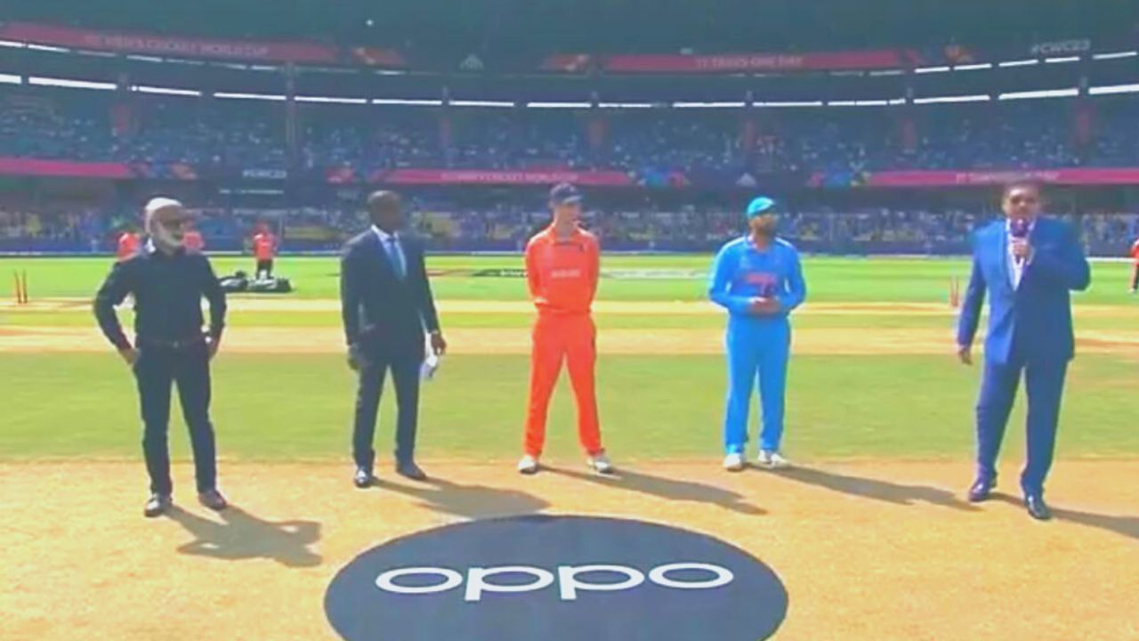 IND vs NED Toss : भारताने जिंकला टॉस, रोहितने सेमी फायनलआधी खेळली मोठी चाल