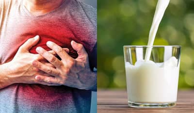 दुधासोबत काय खाल्ल्याने हृदयविकाराचा धोका वाढतो, खूप कमी लोकांना माहितीये ही गोष्ट