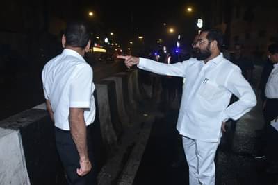 मुख्यमंत्री एकनाथ शिंदे भल्या पहाटेच मुंबईच्या पाहणी दौऱ्यावर, नागरिकांशी साधला संवाद