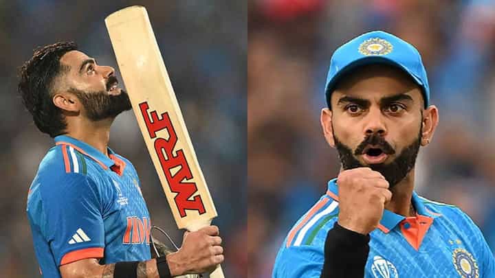 Virat Kohli : मास्टर ब्लास्टर सचिन तेंडुलकरचा मोडला विक्रम, विश्वविक्रमानंतर विराट म्हणाला, अनुष्का होती... सचिन पाज्जी... Virat Kohli : मास्टर ब्लास्टर सचिन तेंडुलकरचा मोडला विक्रम, विश्वविक्रमानंतर विराट म्हणाला, अनुष्का होती... सचिन पाज्जी...