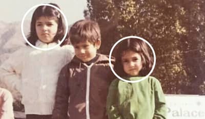 फोटोत दिसणाऱ्या अभिनेत्रींना ओळखलं का, प्रसिद्ध अभिनेत्याची आहे पत्नी