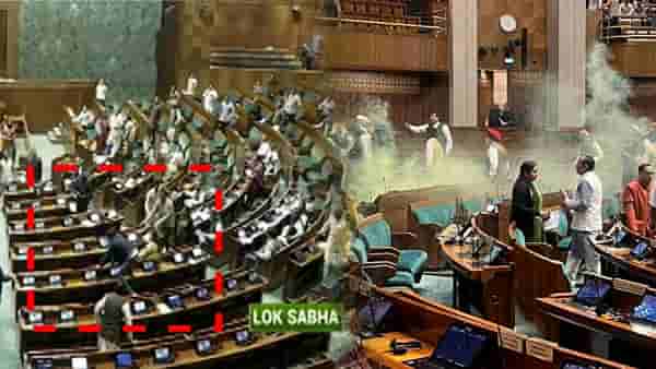 Lok Sabha LIVE : लोकसभेचं कामकाज सुरू असताना ‘ते’ तिघे आत शिरले अन्…संसदेत उडाली एकच खळबळ