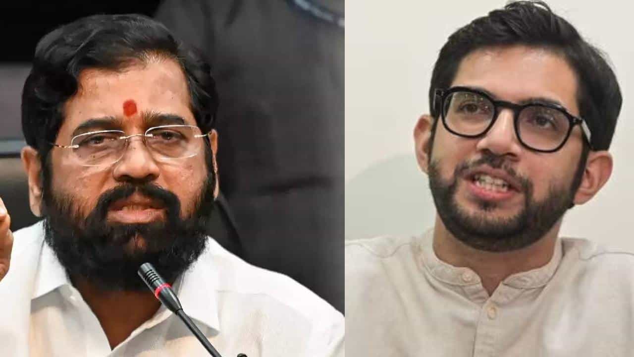 एकनाथ शिंदे यांनी वरळीतून लढावं, नाहीतर... आदित्य ठाकरे यांचं मुख्यमंत्र्यांना चॅलेंज काय? एकनाथ शिंदे यांनी वरळीतून लढावं, नाहीतर... आदित्य ठाकरे यांचं मुख्यमंत्र्यांना चॅलेंज काय?