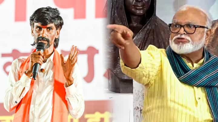 माकड, बेवड्या, येडपट... छगन भुजबळ आणि मनोज जरांगे पाटील यांची जुंपली; कोणी कुणाला काय म्हटलं? माकड, बेवड्या, येडपट... छगन भुजबळ आणि मनोज जरांगे पाटील यांची जुंपली; कोणी कुणाला काय म्हटलं?