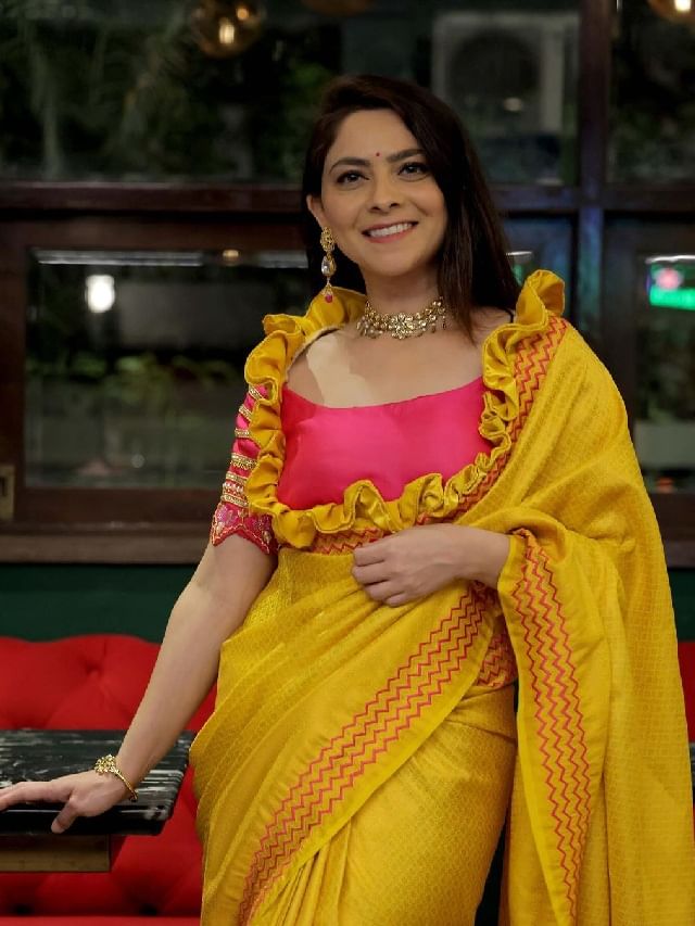 एक नंबर दिसतेस साडीत, सोनाली कुलकर्णीचा दिलखेच अंदाज एक नंबर दिसतेस साडीत, सोनाली कुलकर्णीचा दिलखेच अंदाज