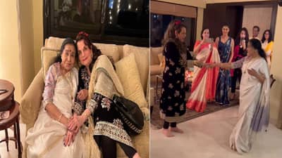 तुमची गोष्टच अनोखी..., आशा भोसले आणि मुमताज यांचा डान्स, व्हिडीओ तुफान व्हायरल