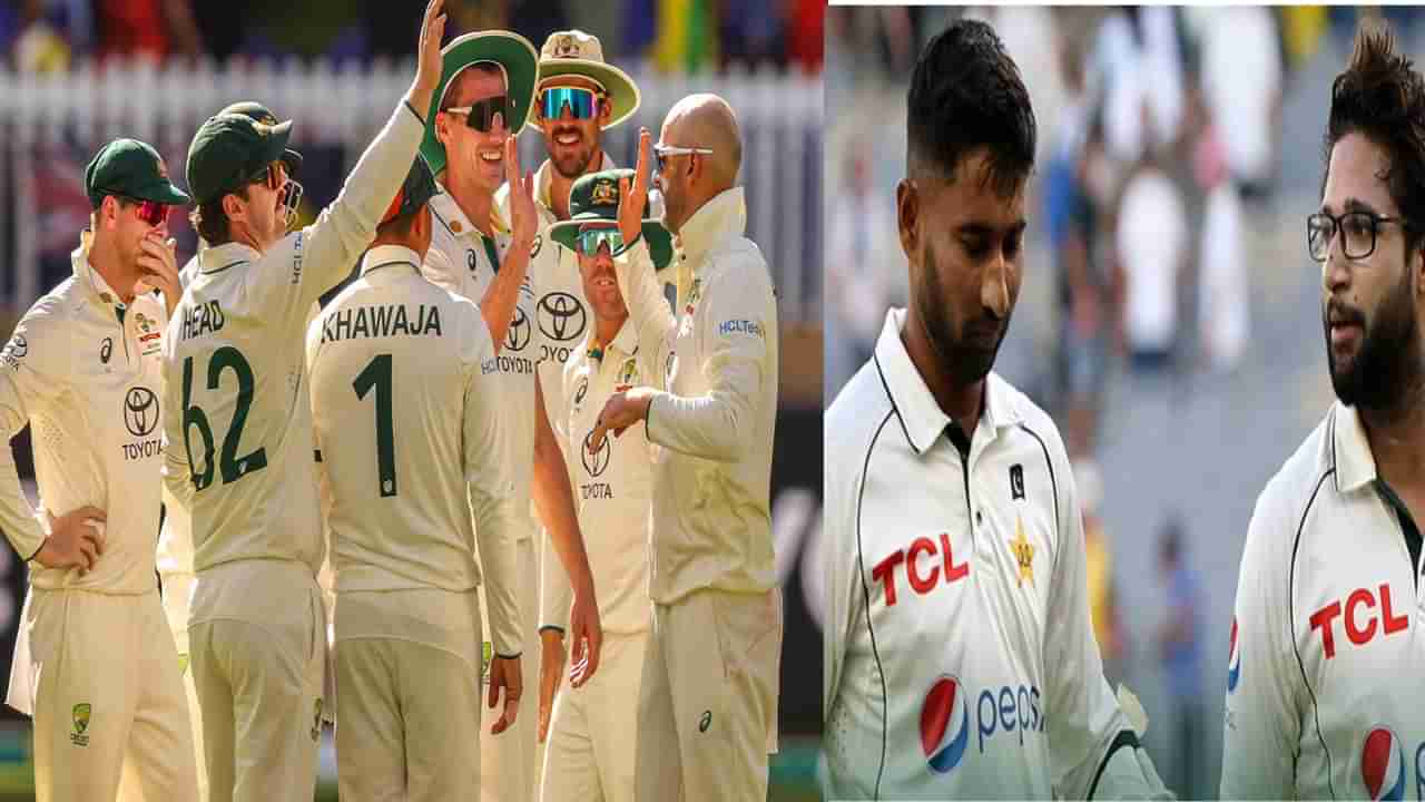 AUS vs PAK 1st Test | ऑस्ट्रेलियाकडे दुसऱ्या दिवशी 355 धावांची आघाडी, पाकिस्तानच्या 132 रन्स